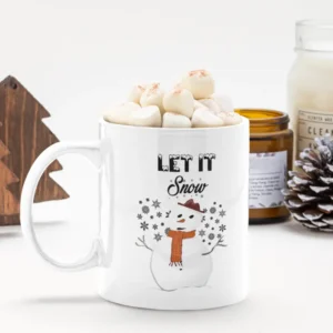 Let It Snow Christmas Mug